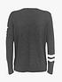  image of mint-velvet-military-long-sleeve-top-charcoal-grey