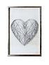  image of arthouse-string-heart-framed-print