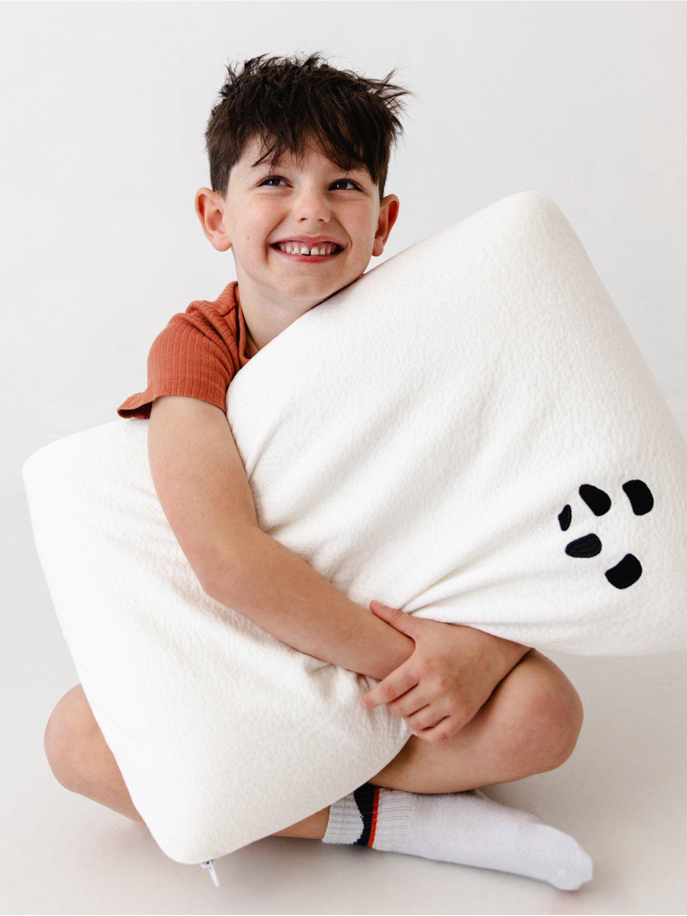 Image 4 of 6 of Panda London Kids Luxury Memory Foam Bamboo Pillow - White