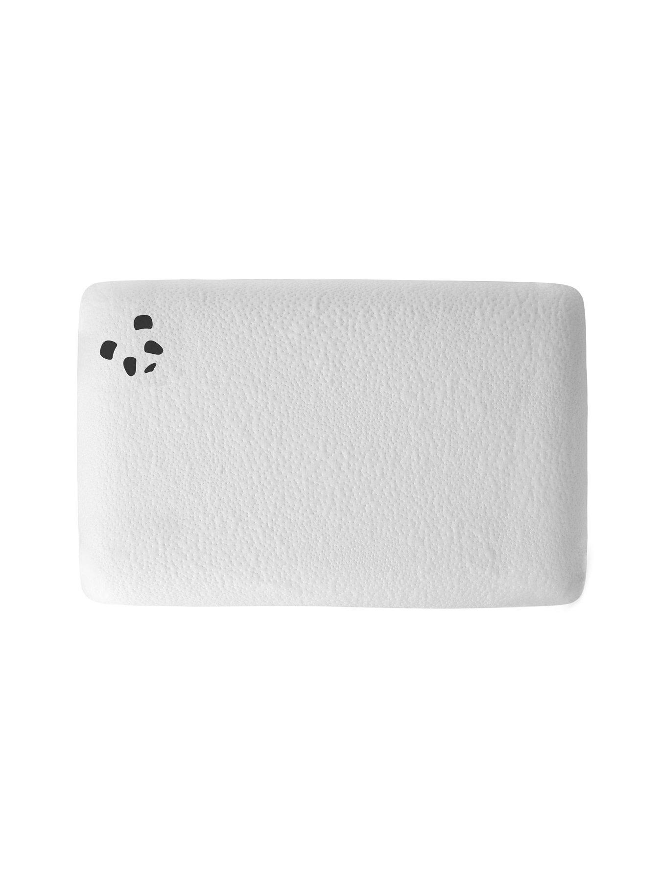 Image 5 of 6 of Panda London Kids Luxury Memory Foam Bamboo Pillow - White