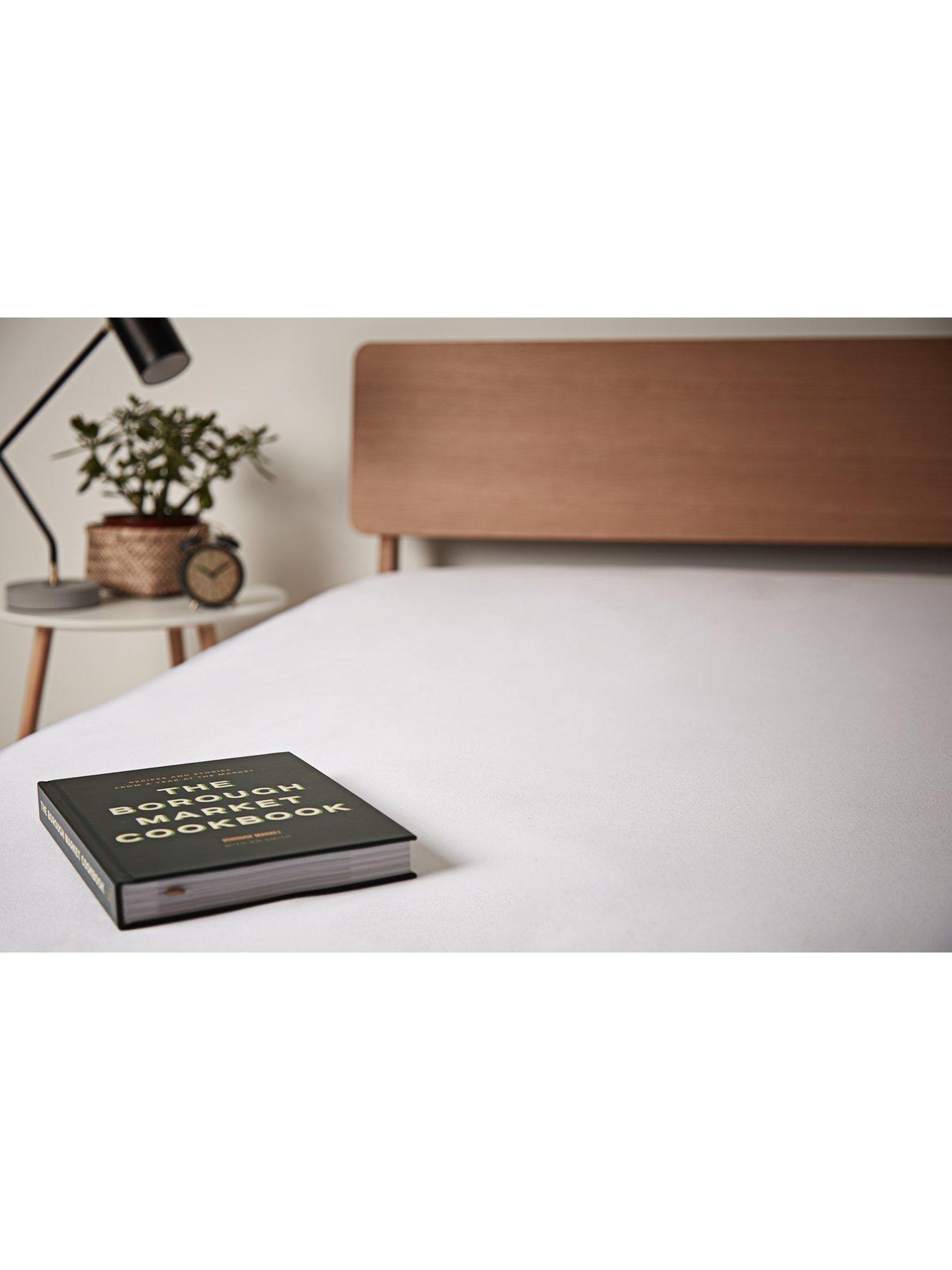 Image 3 of 5 of Panda London Bamboo Mattress Protector - White