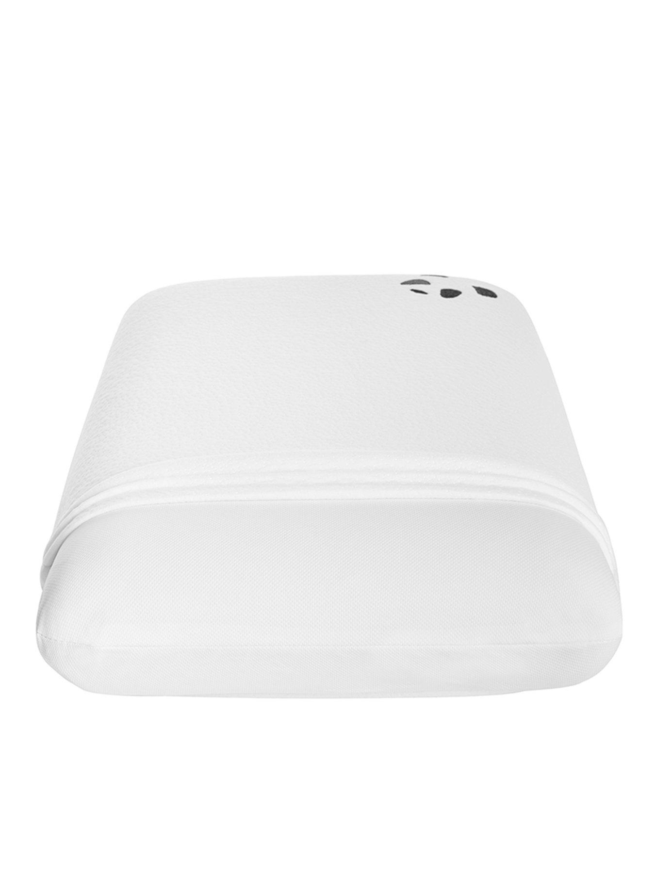 Image 3 of 7 of Panda London Adult Luxury Memory Foam Bamboo Pillow - White