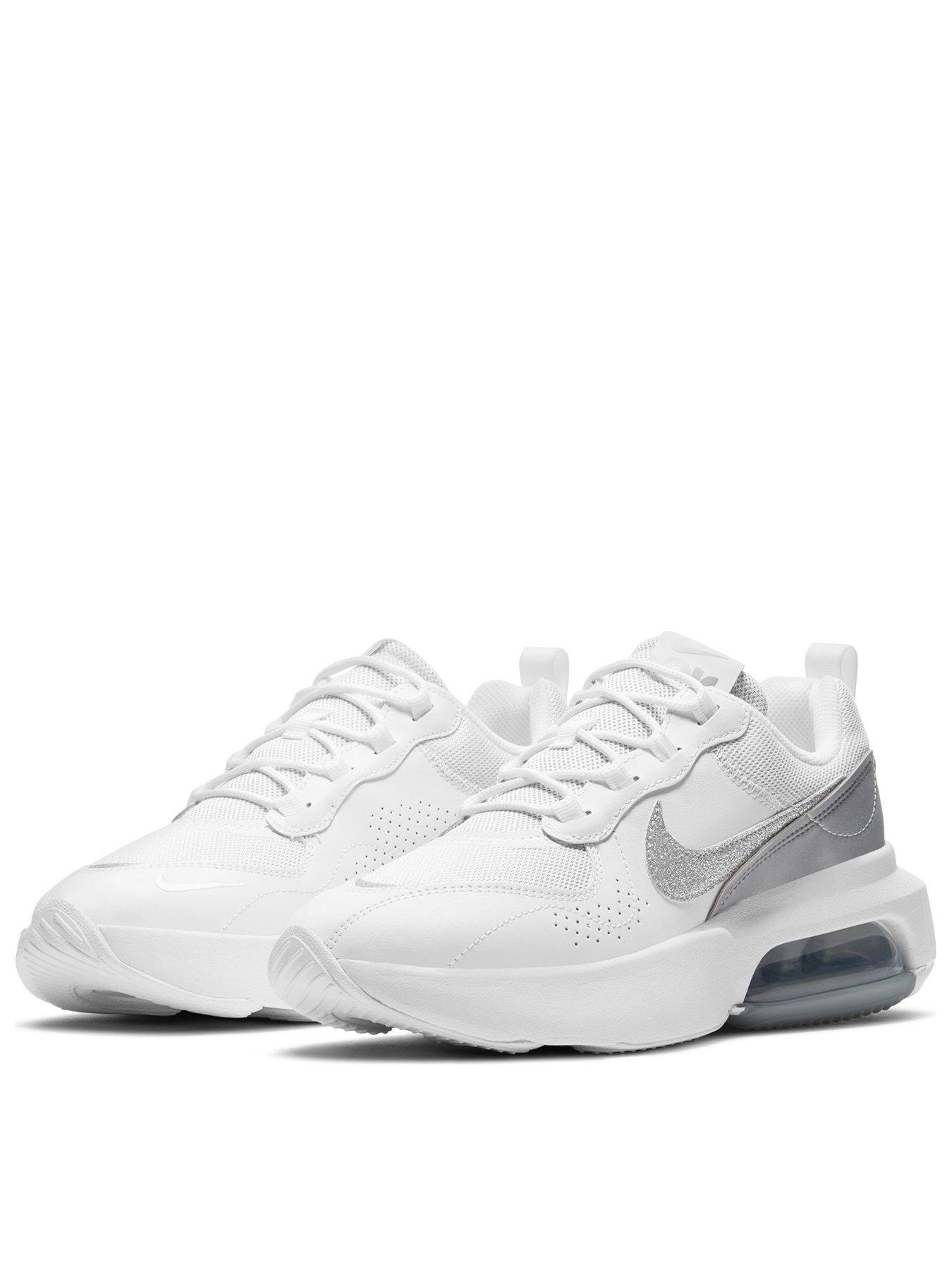 air max white silver