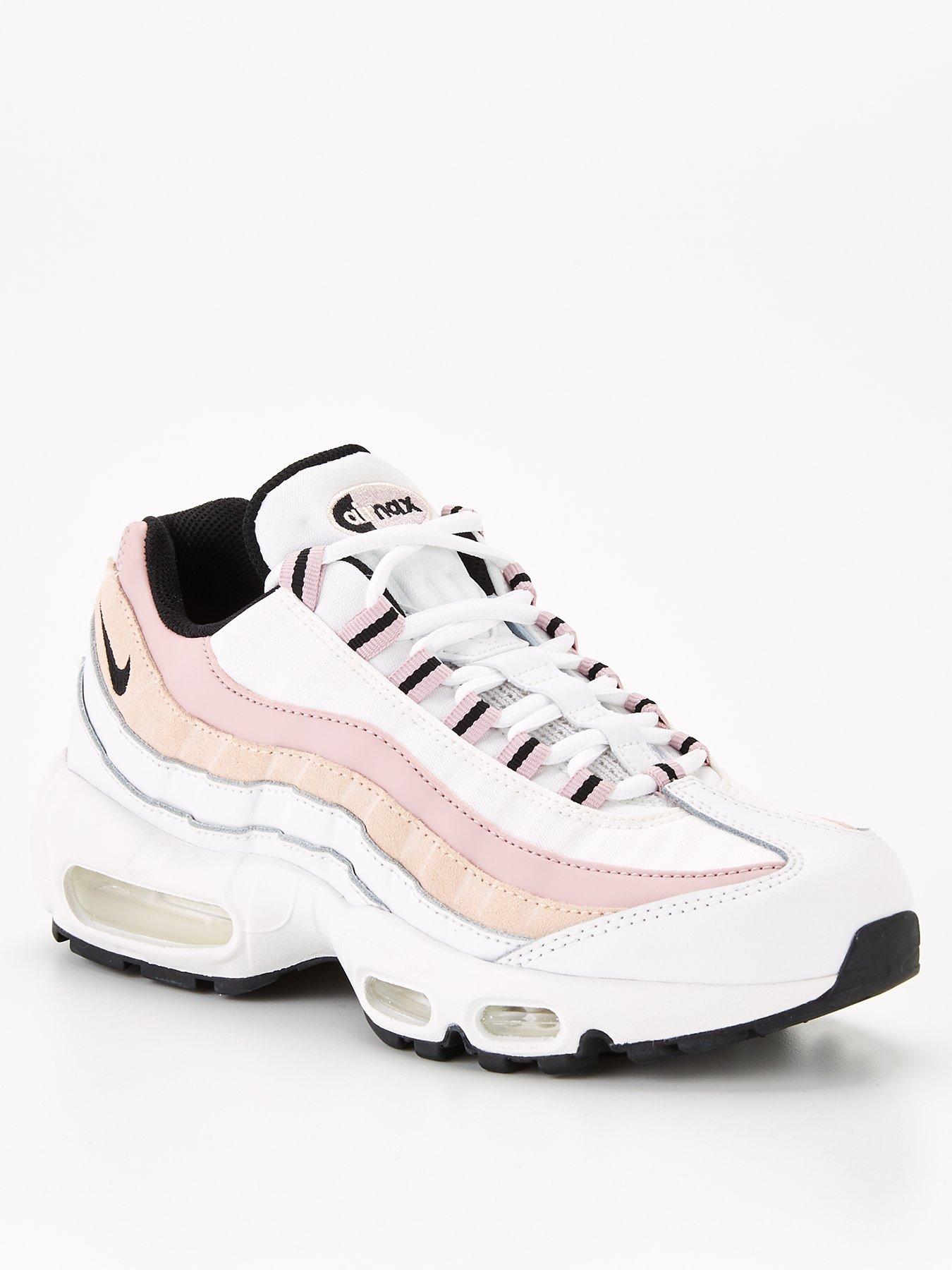 Nike Air Max 95 - Pink/White | very.co.uk