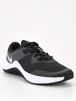 Nike Mc Trainers - Black/White, Black/White, Size 3, Women