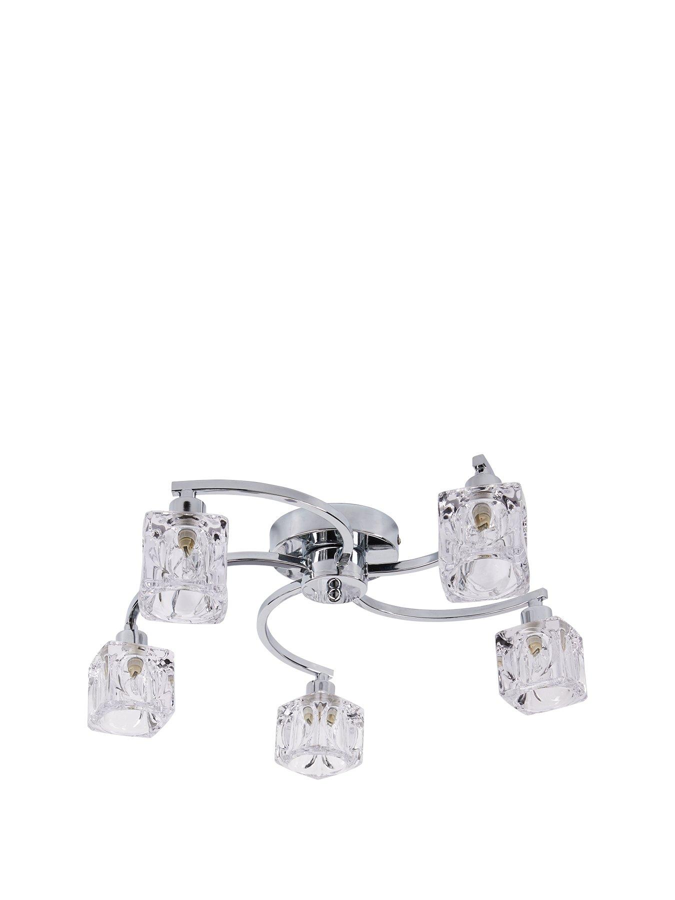 undefined 5 Light Ice Cube Ceiling Light Fitting