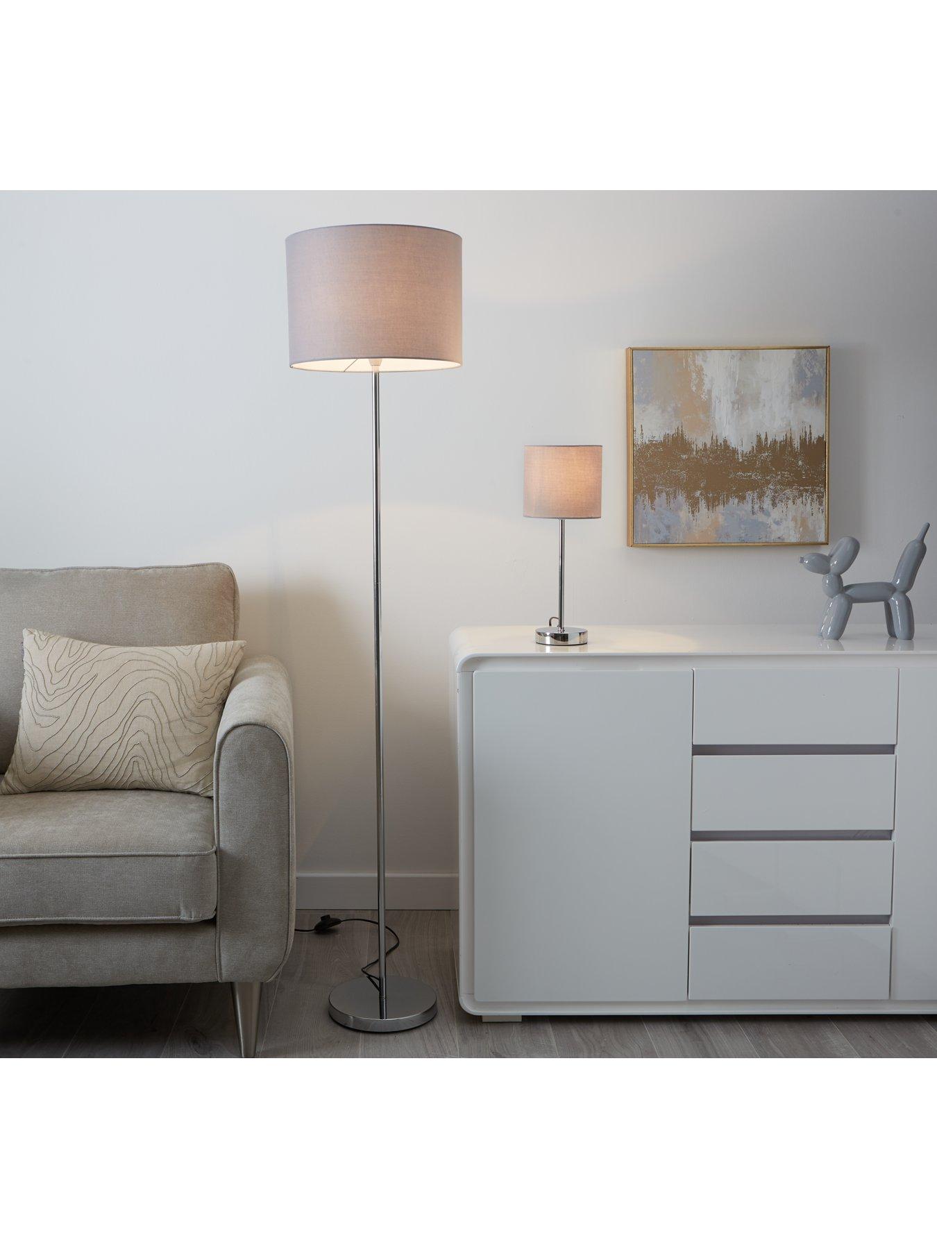 Image 2 of 4 of Everyday Langley Floor Lamp - Grey