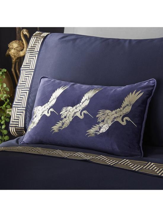 back image of laurence-llewelyn-bowen-cranes-cushion