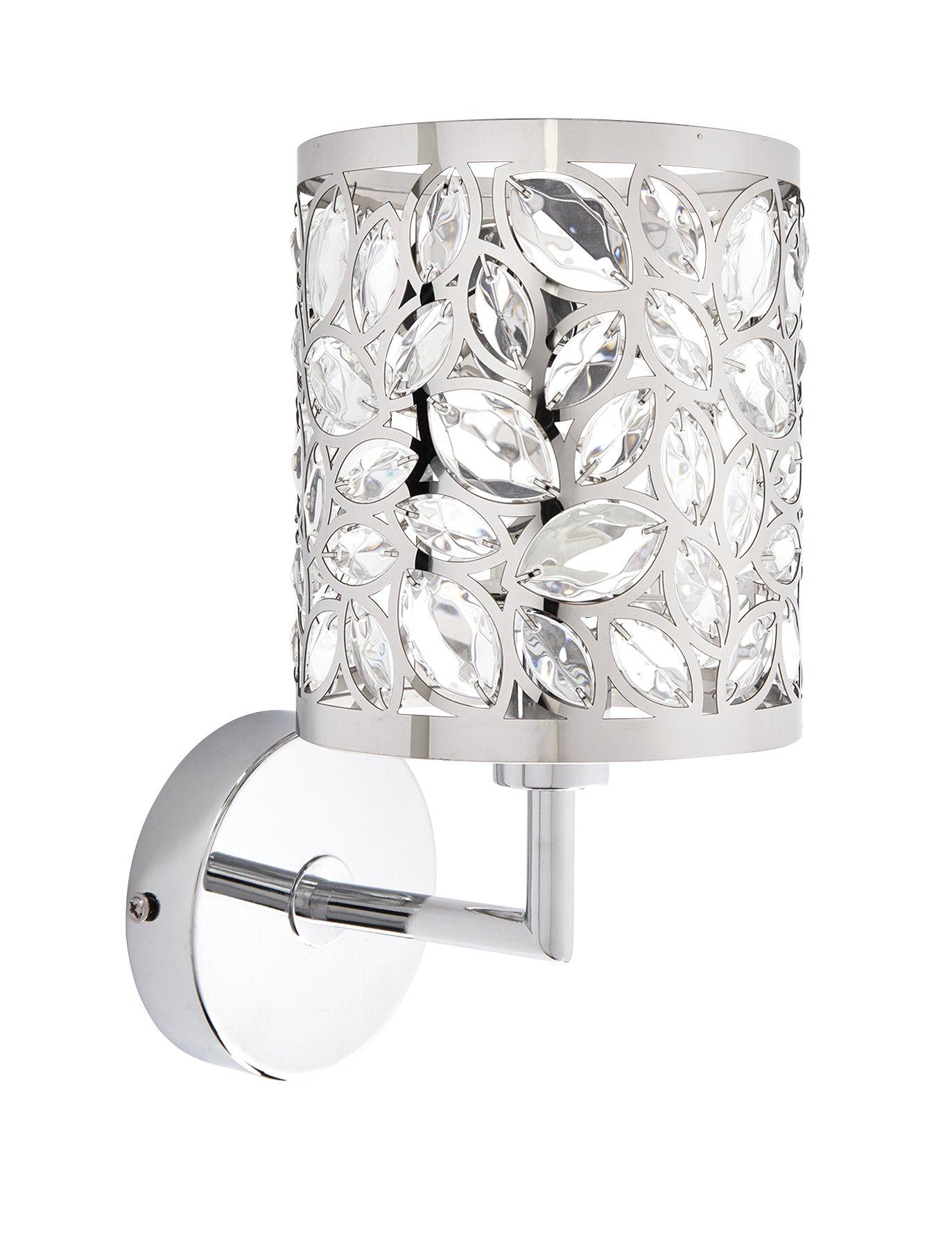 Product photograph of Genoa Wall Lamp from very.co.uk