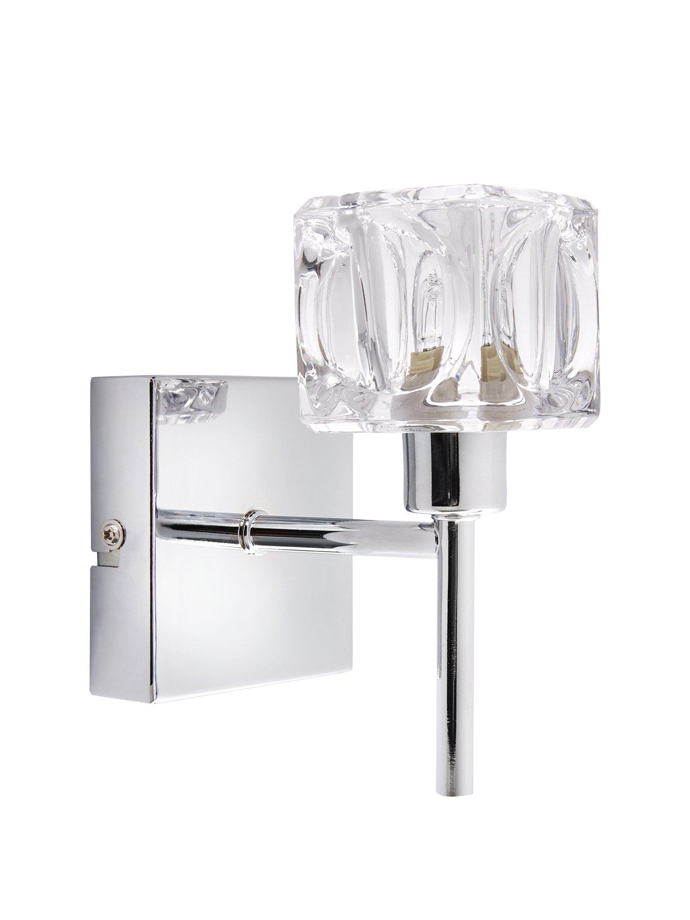 Product photograph of Ice Cube Wall Light from very.co.uk