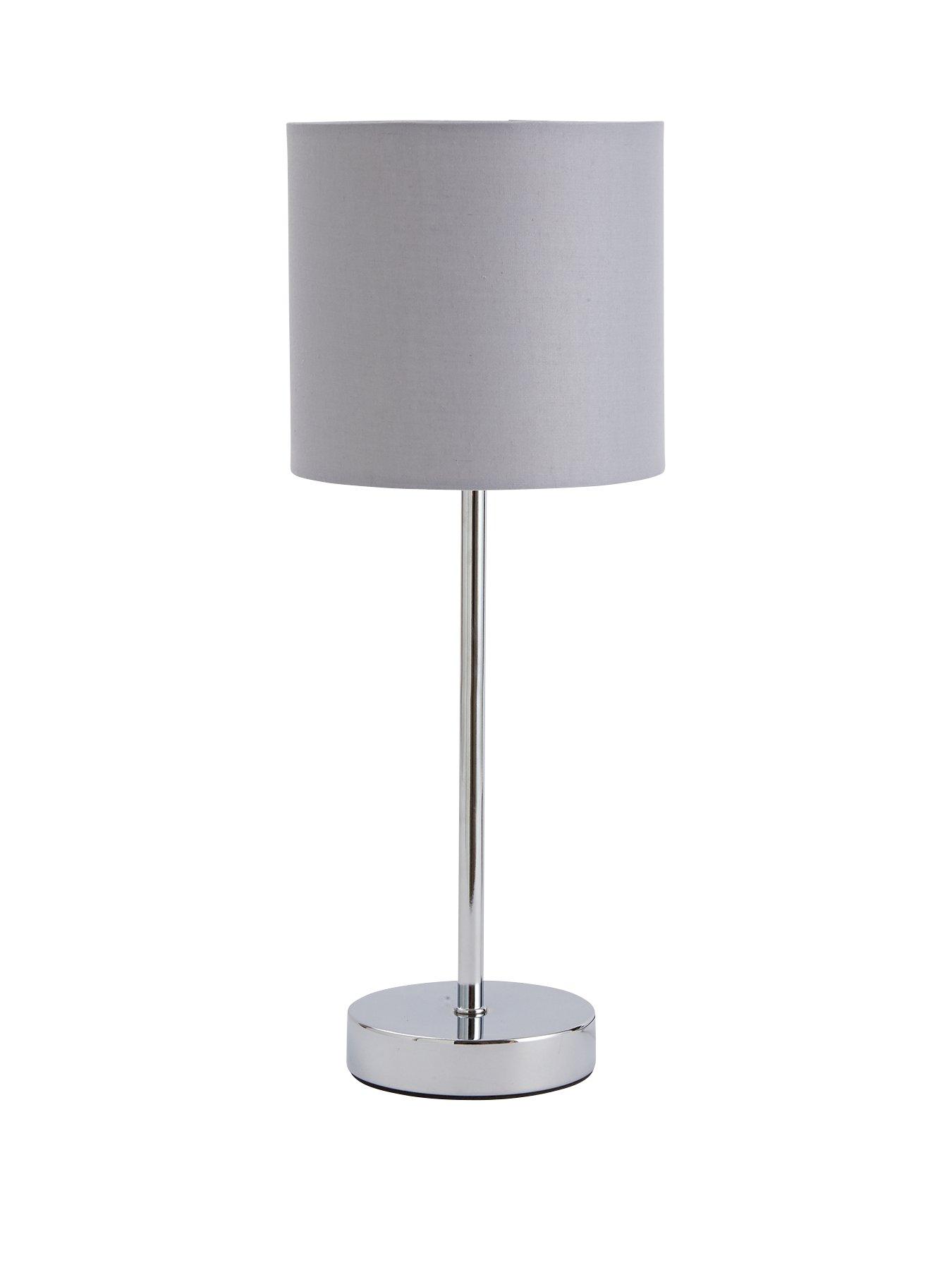 Image 1 of 4 of Very Home Langley Table Lamp - Grey