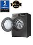  image of samsung-series-5-wd80ta046bxeu-with-ecobubbletrade-85kg-washer-dryer-1400rpm-e-rated-graphite
