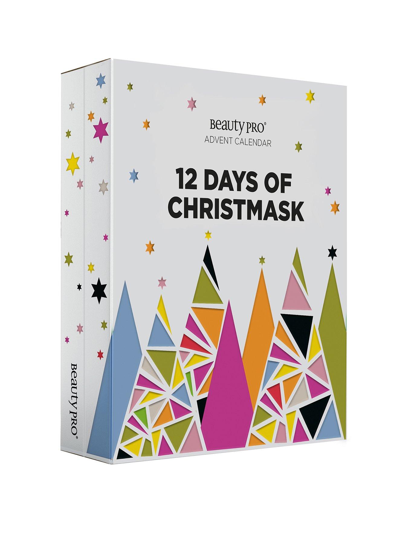 Download Beauty Pro 12 Days Of Christmask Face Mask Advent Calendar Very Co Uk PSD Mockup Templates