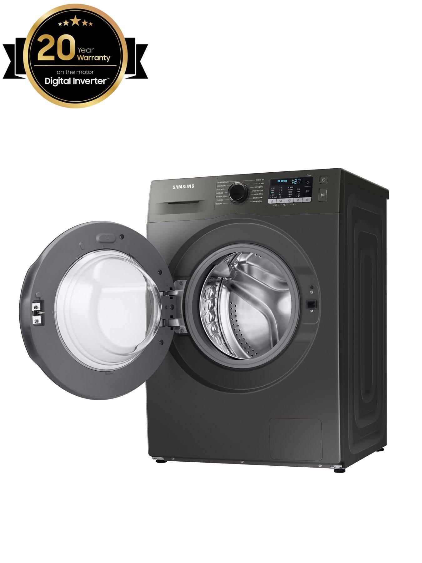 Samsung Series 5 WW80TA046AX/EU Ecobubble™ Washing Machine - 8kg Load ...