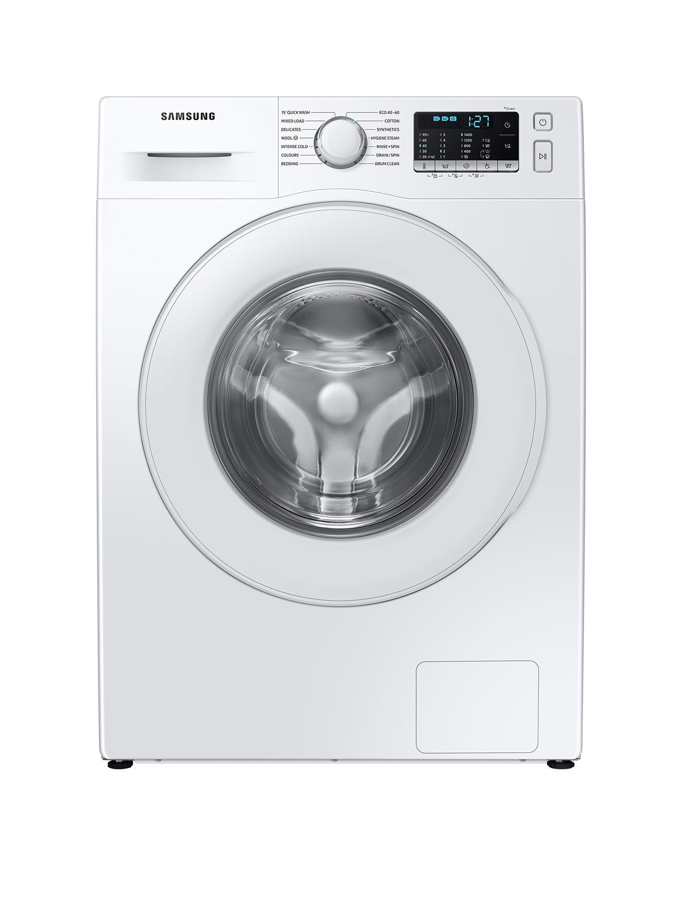Product photograph of Samsung Series 5 Ww70ta046te Eu With Ecobubble Trade 7kg Washing Machine 1400rpm B Rated - White from very.co.uk