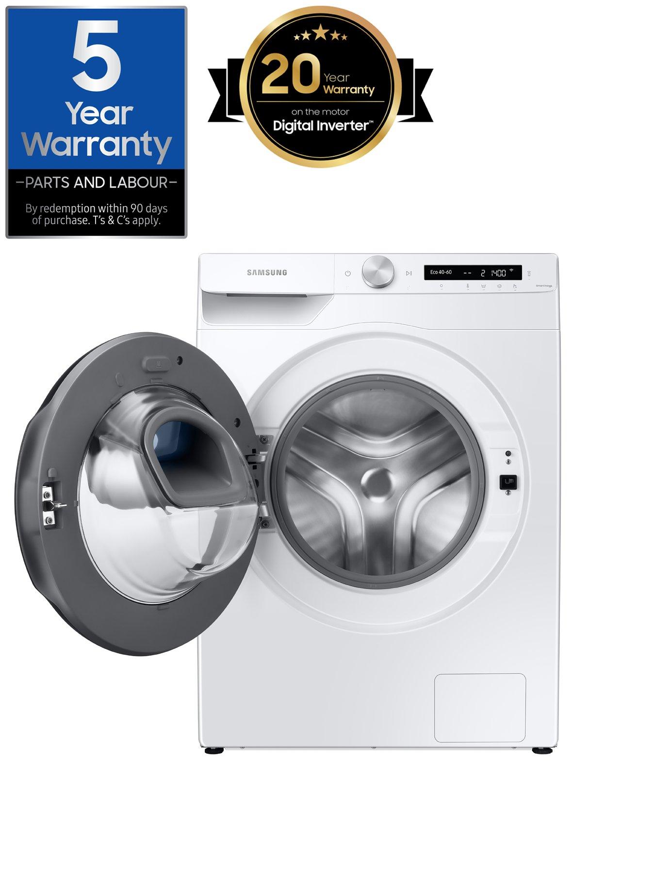 Image 2 of 8 of Samsung Series 5+ WW90T554DAW/S1 AddWash&trade; Washing Machine - 9kg Load 1400rpm Spin A Rated - White