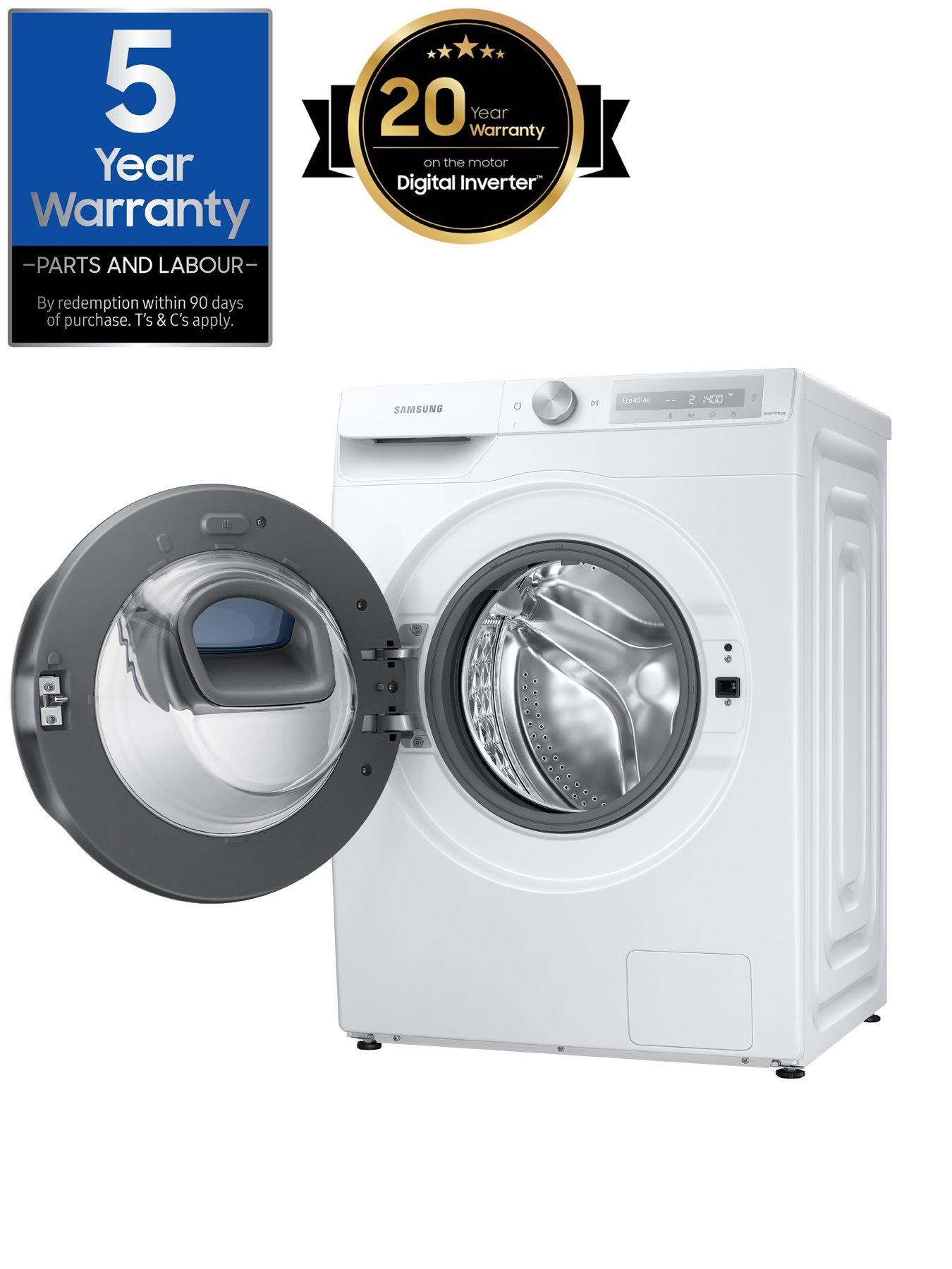 Samsung <p>Series 6 WW90T684DLH/S1 AddWash™ and Auto Dose Washing Machine -  9kg Load, 1400rpm Spin, A Rated - White</p>