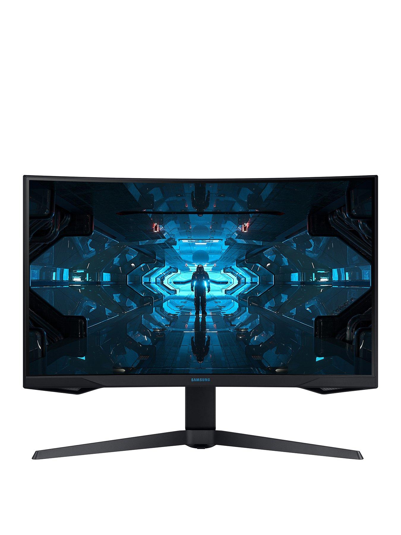 Samsung Odyssey Lc32g75tqsuxen 32 Inch G75 1000r Curved Gaming Monitor 240hz 1ms 1440p Qhd Gsync Qled Hdr600 Hdmi 2 X Displayport Usb Very Co Uk