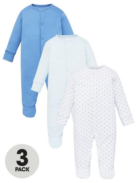 mini-v-by-very-baby-boys-3-pack-essentials-sleepsuits-blue