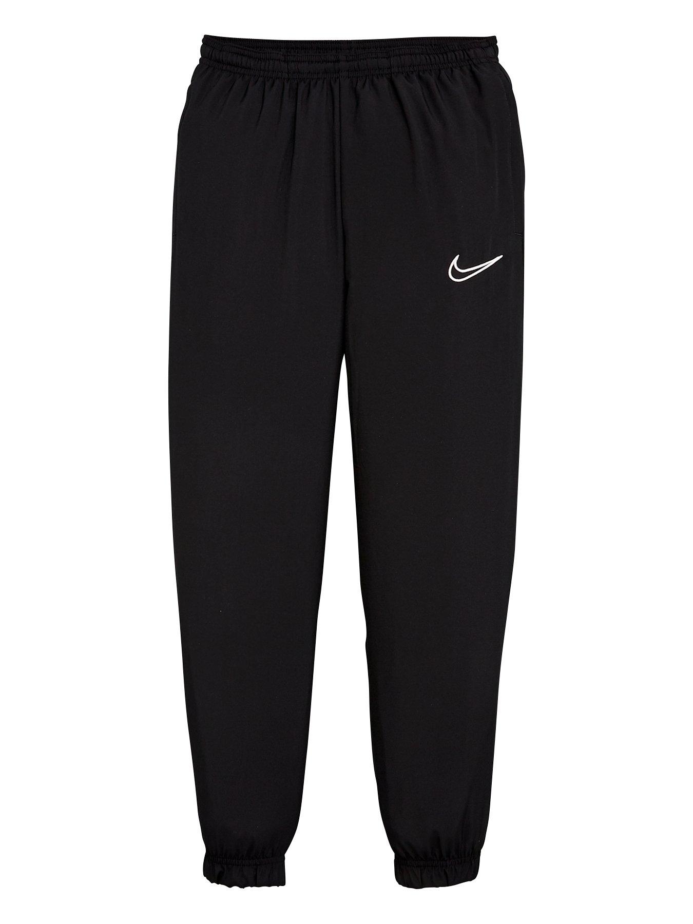 Nike Junior Academy 21 Woven Pant Zip - Black, Black, Size L|L