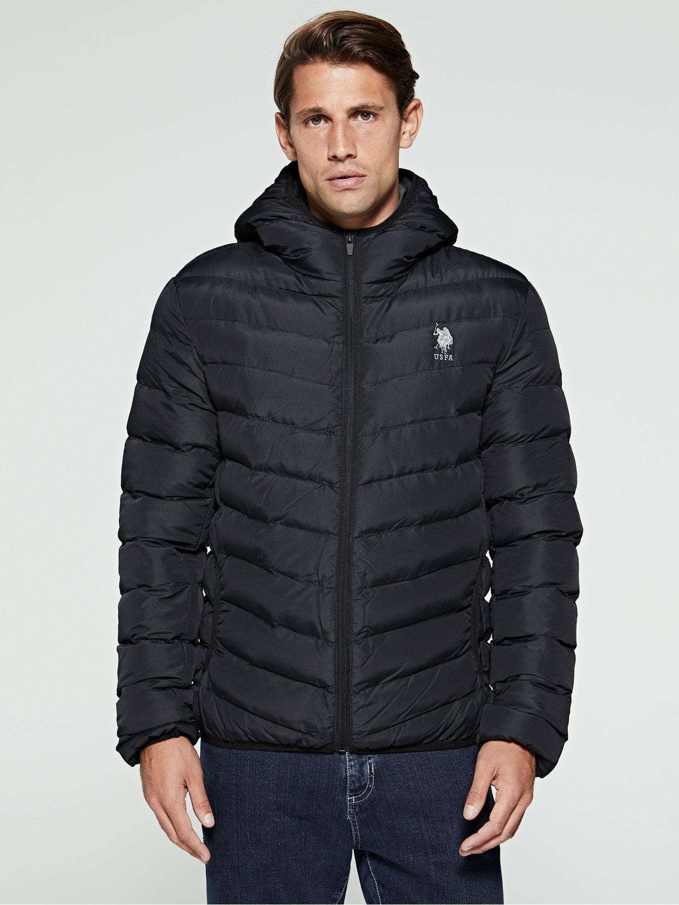 us polo hooded jacket