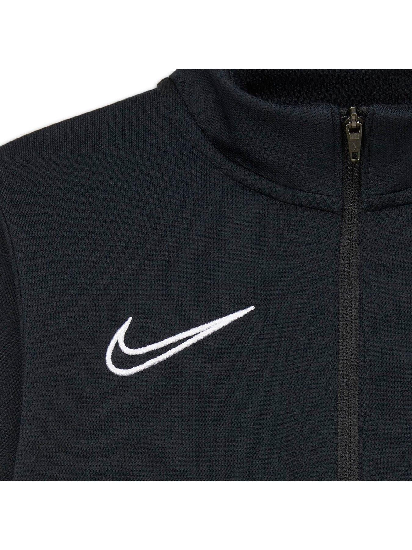 White nike hot sale tracksuit junior