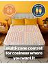  image of silentnight-comfort-control-double-heated-mattress-topper-white