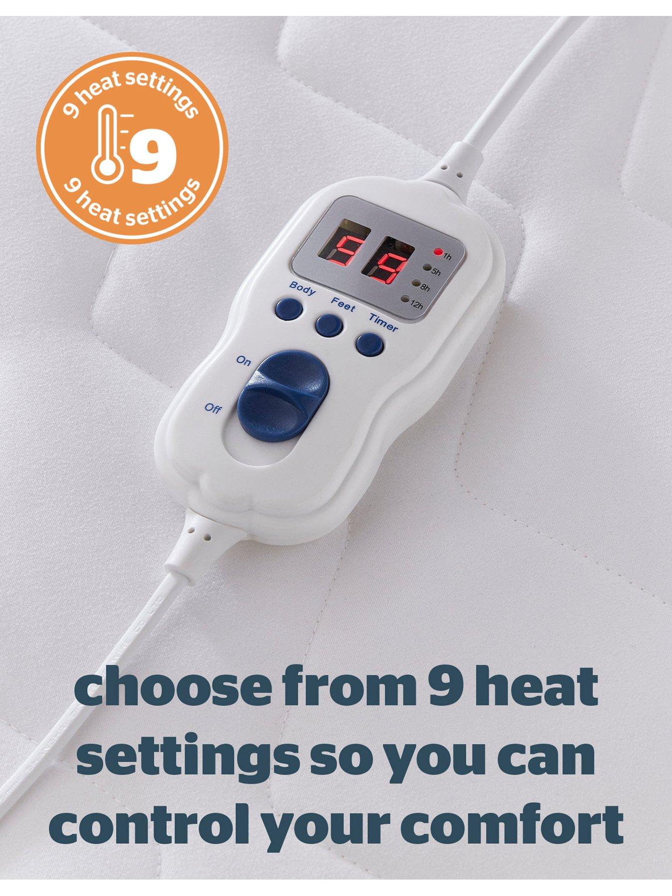 Image 4 of 5 of Silentnight Comfort Control Double Heated Mattress Topper - White