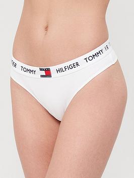 tommy-hilfiger-logo-waistband-thongnbsp--white