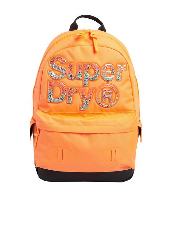 front image of superdry-aqua-star-montana-rucksack-orange