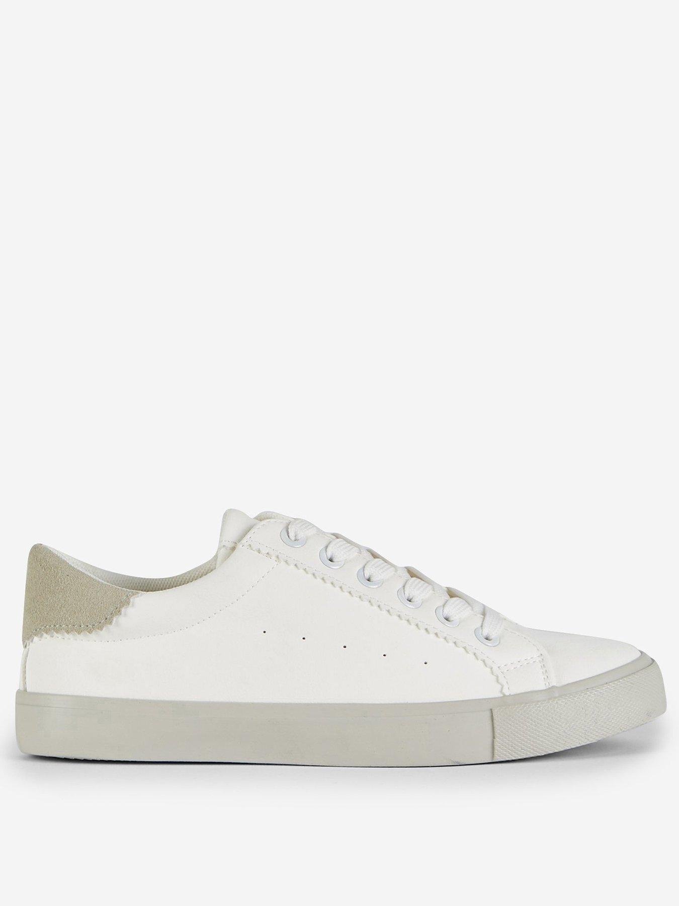 dorothy perkins white trainers