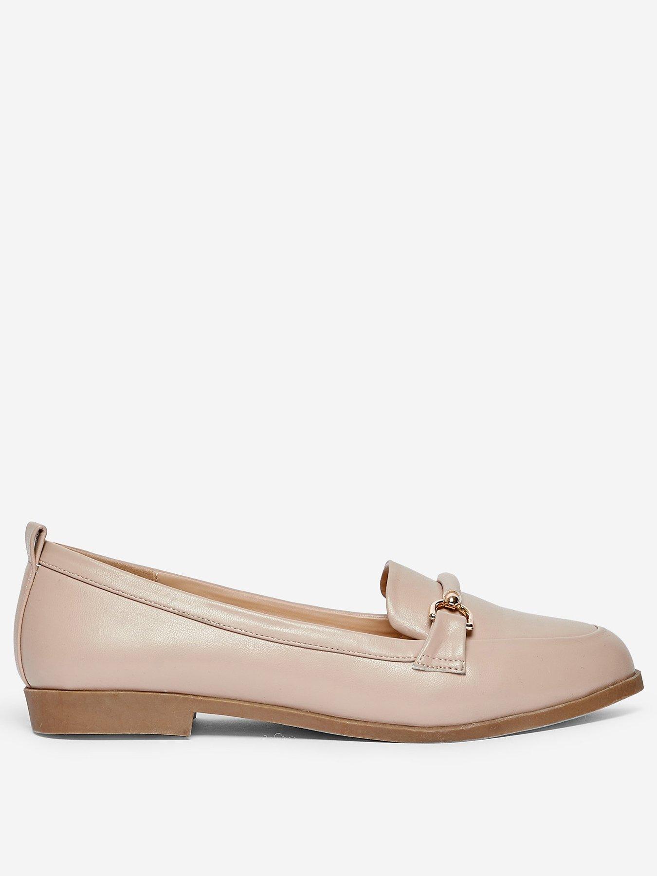 blush loafers