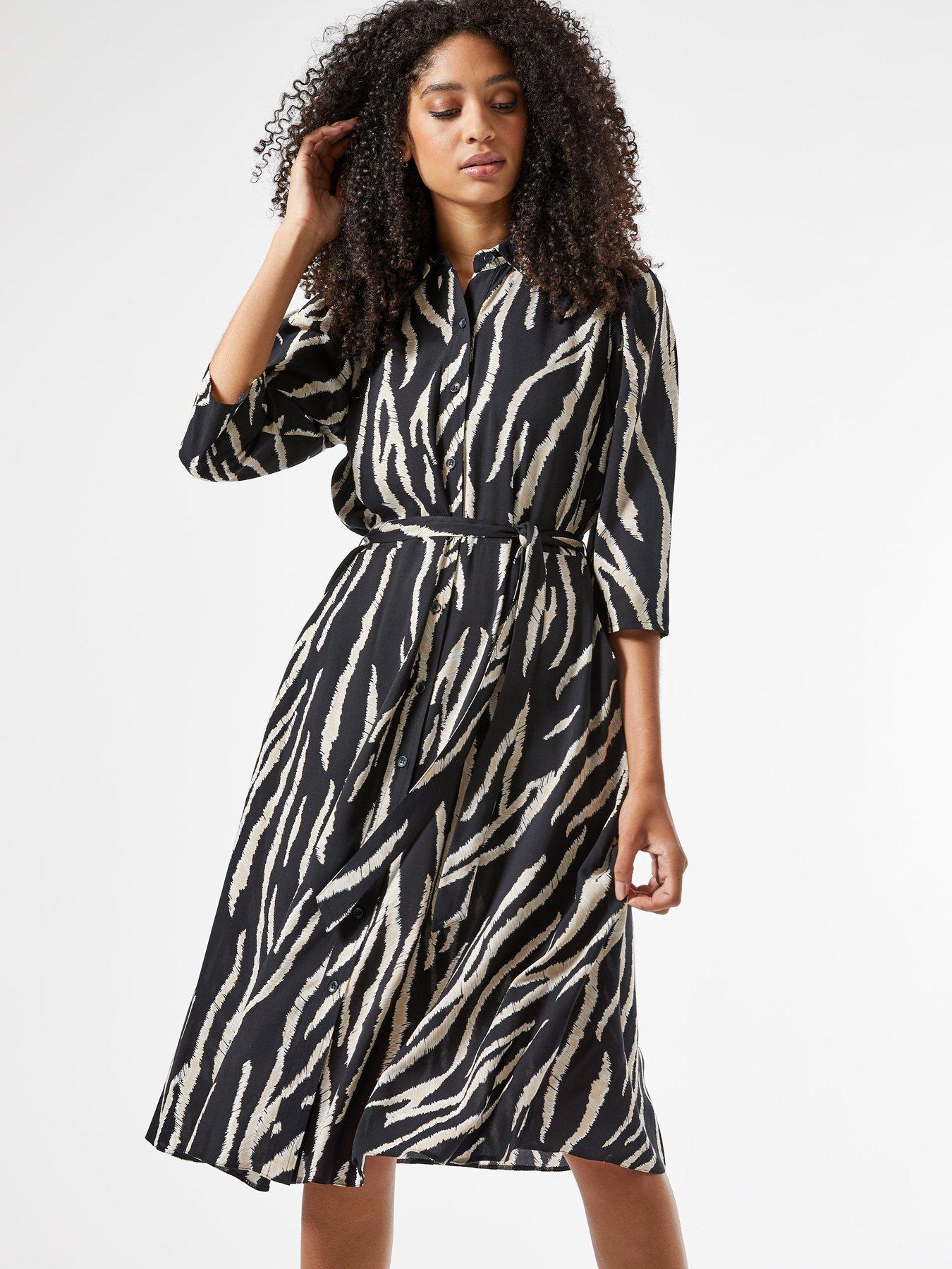 dorothy perkins zebra dress