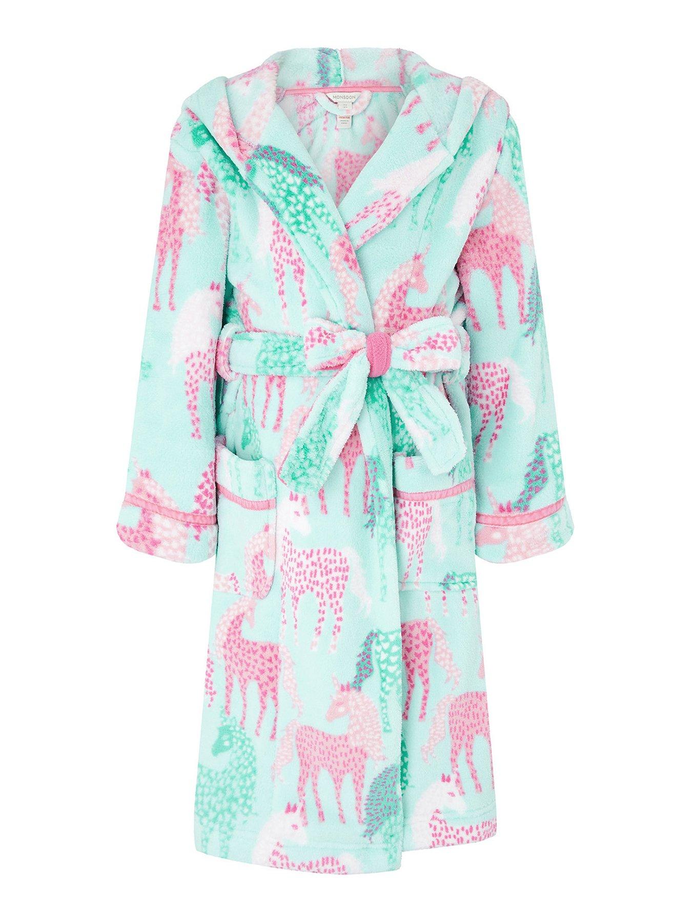 monsoon unicorn dressing gown