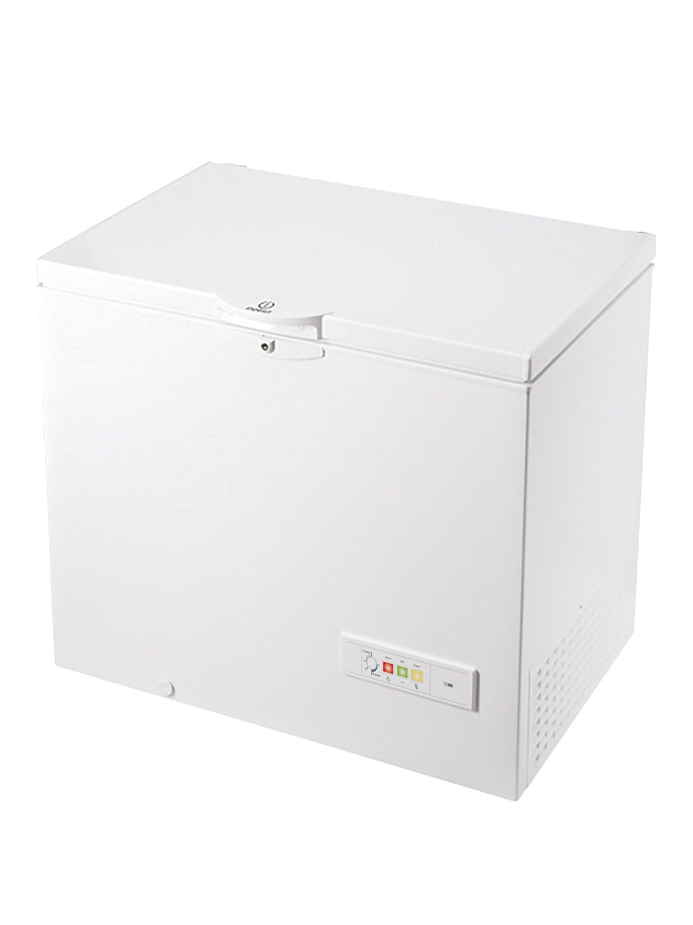 Indesit OS1A250H21 200Litre Chest Freezer White very.co.uk