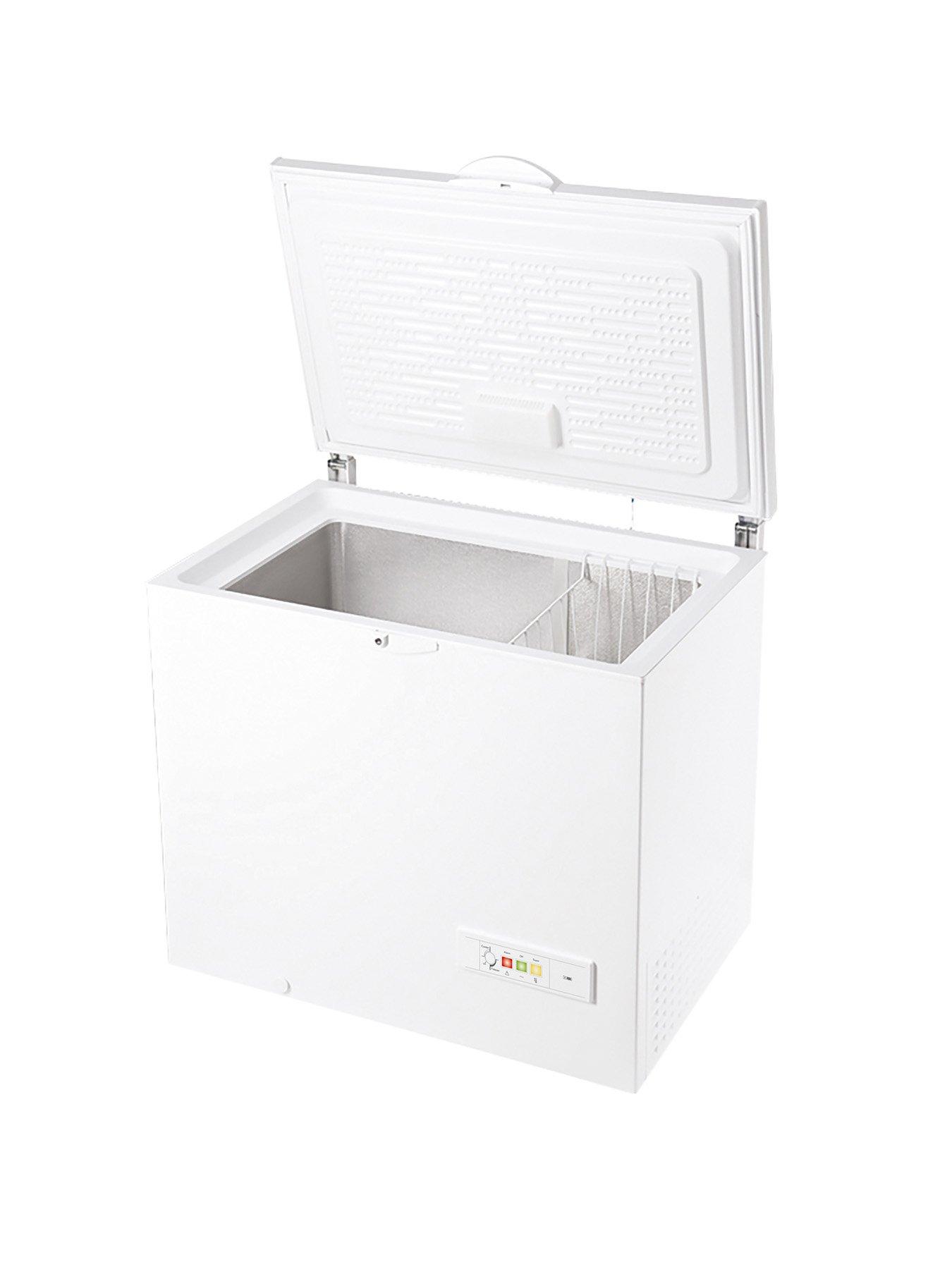 Indesit OS1A250H21 200Litre Chest Freezer White very.co.uk