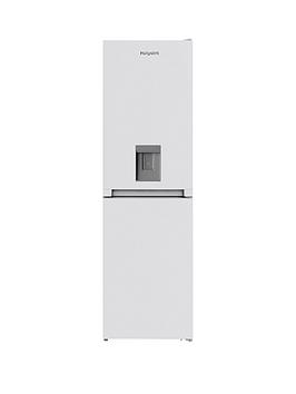 Hotpoint Hbnf55181Waqua 55Cm Width, No Frost Fridge Freezer With Water Dispenser - White
