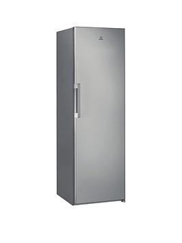 Product photograph of Indesit Si61s1 60cm Width Tall Fridge - Silver from very.co.uk