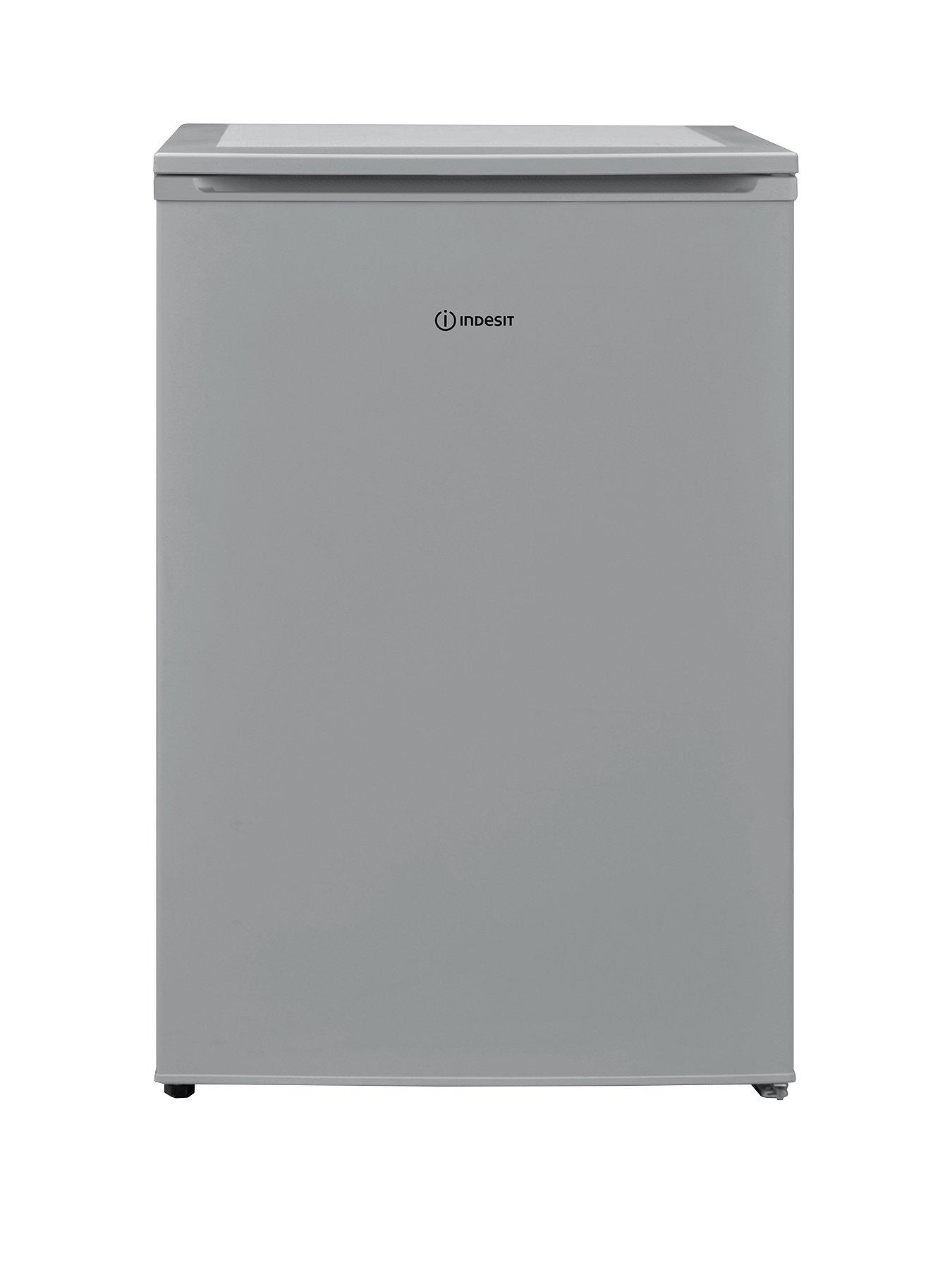 Indesit I55VM1110SUK1 55cm Width, Undercounter Fridge Silver very.co.uk