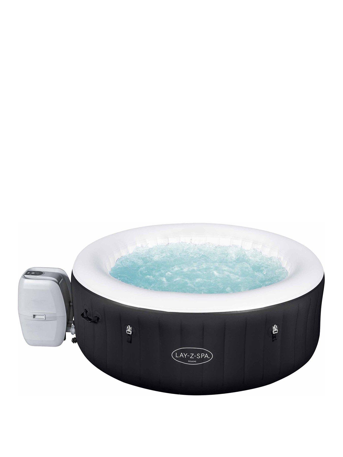 Lay-Z-Spa Miami AirJet Hot Tub for 2-4 Adults