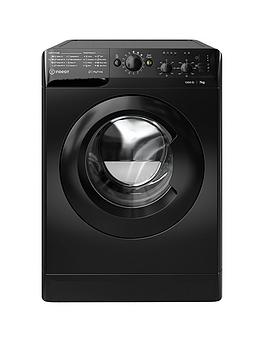 Indesit Mtwc71252Kuk 7Kg Load, 1200 Spin Washing Machine - Black