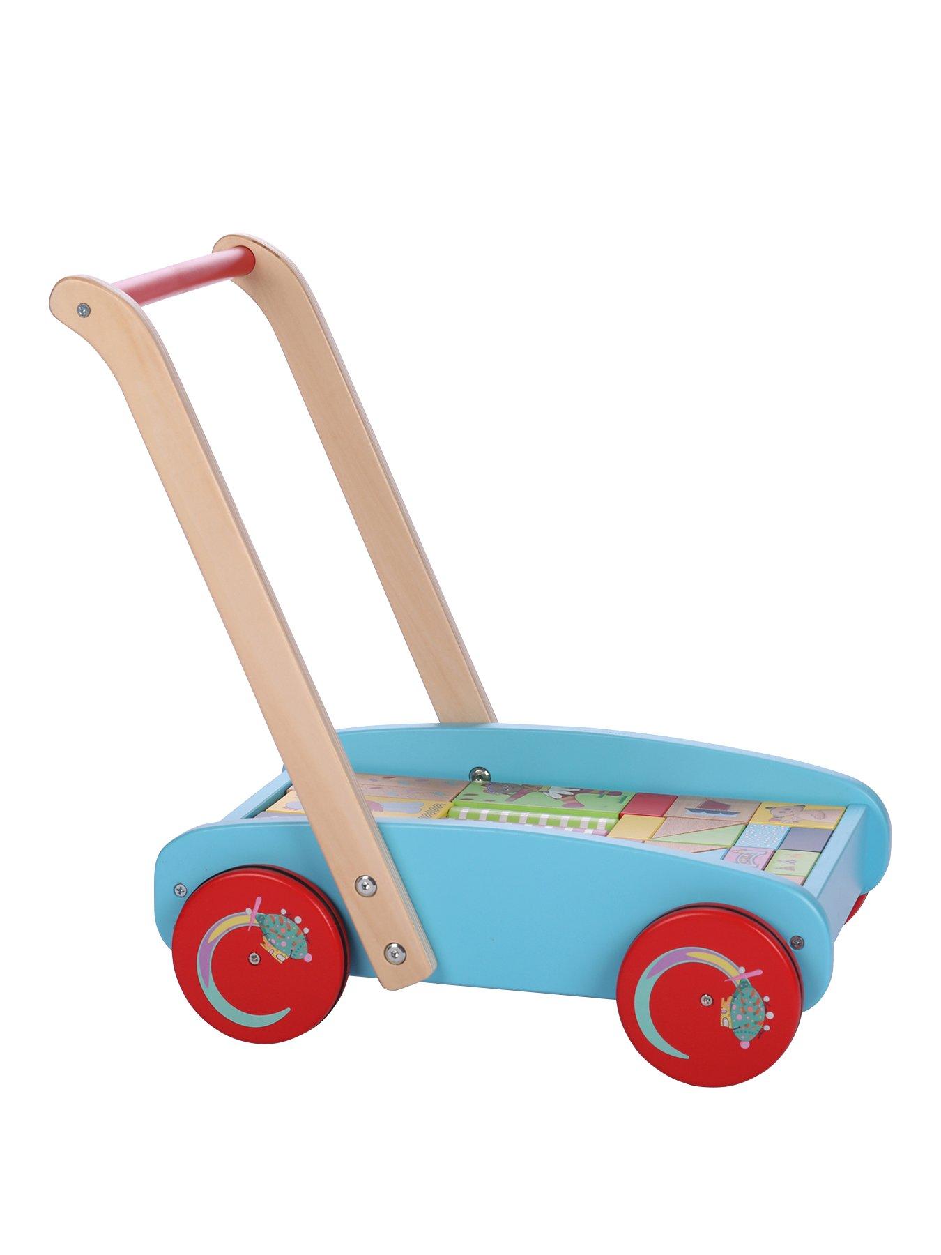 in The Night Garden Wooden Baby Walker with Blocks