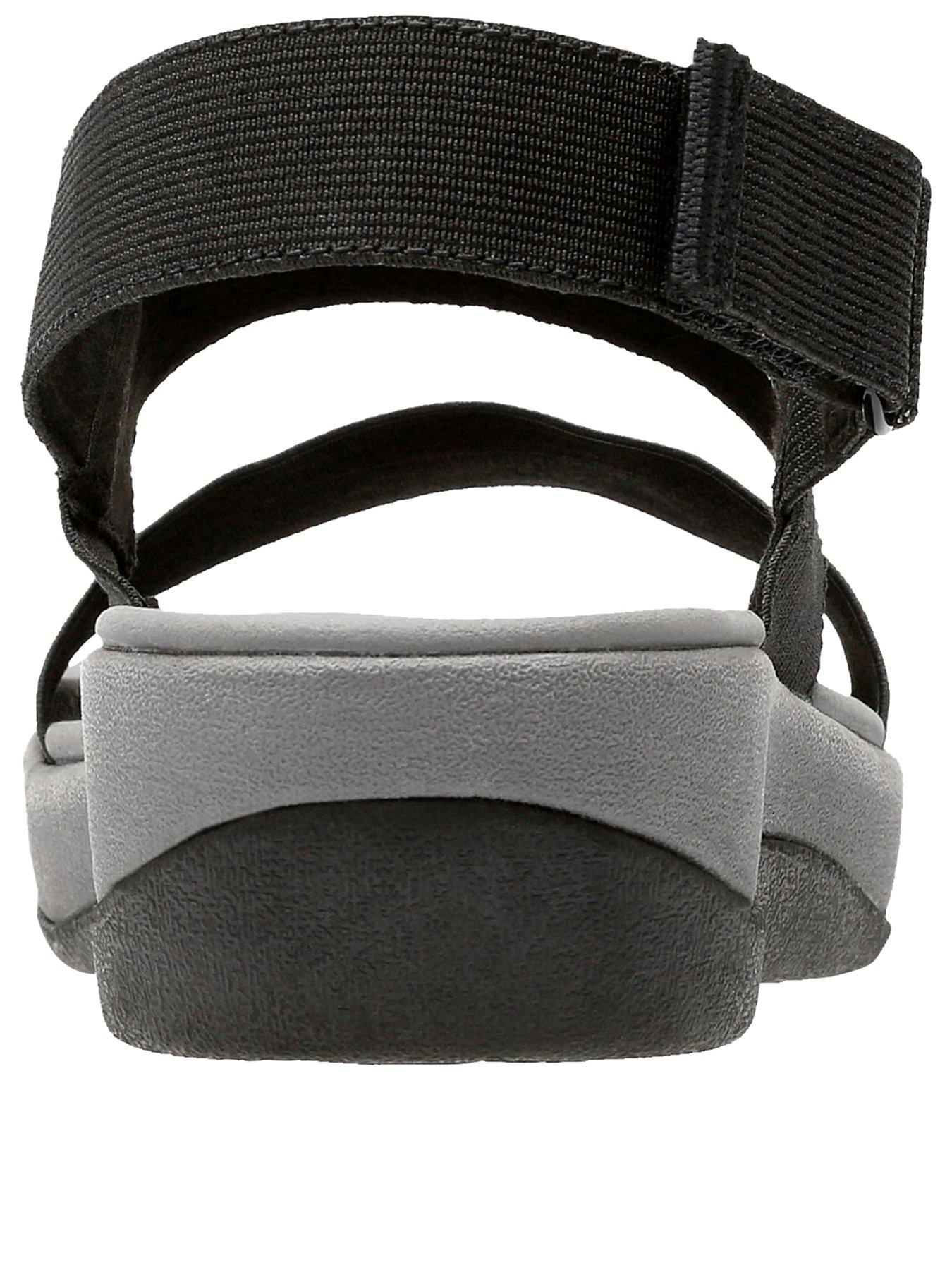 clarks arla jacory wedge sandal