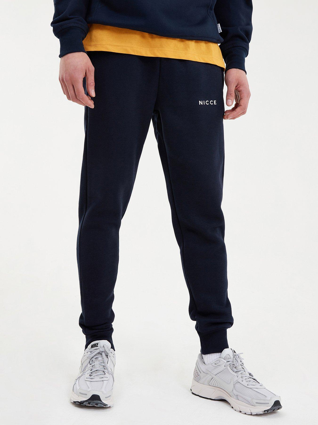 nicce navy joggers