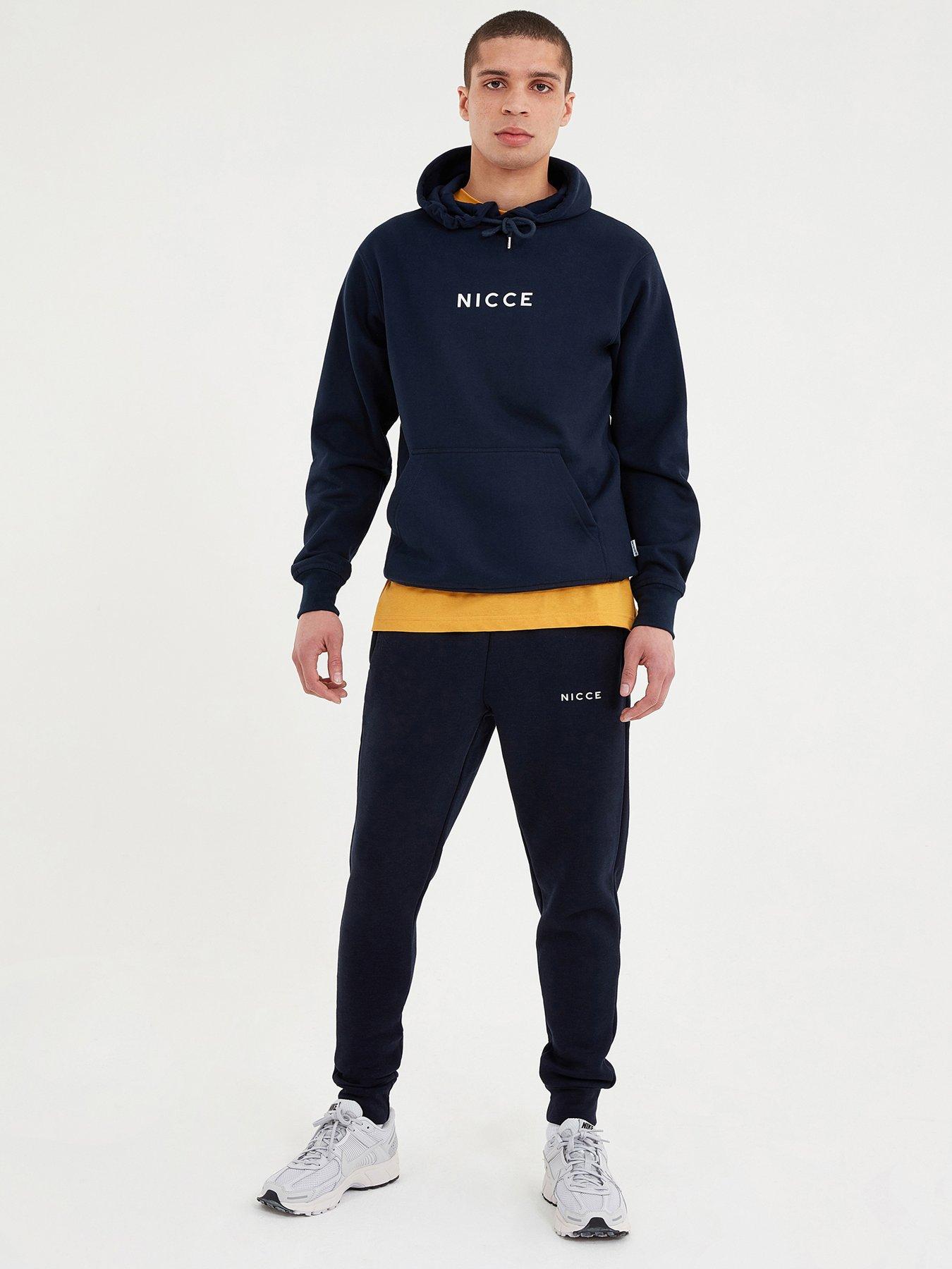 nicce navy joggers
