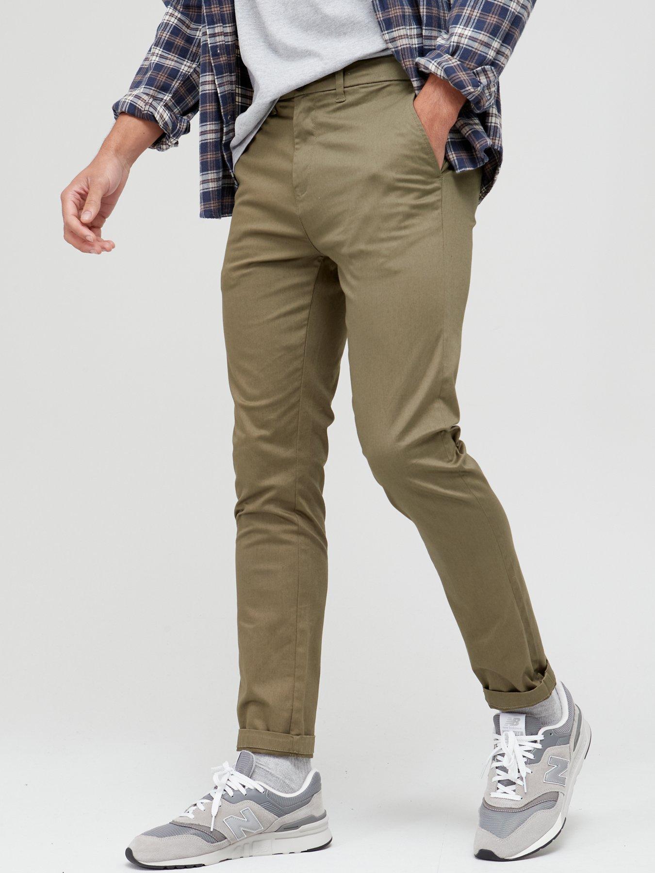 Trousers & Chinos Comfort Stretch Chino - Khaki