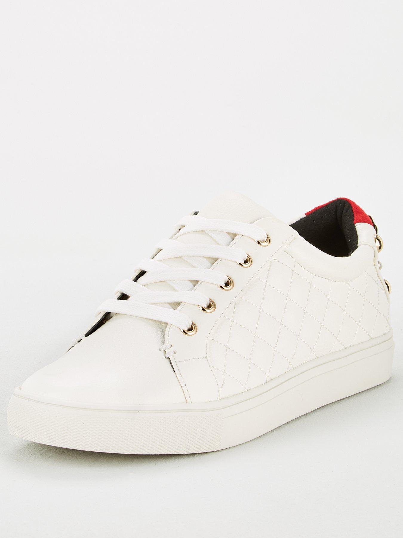 kurt geiger white trainers