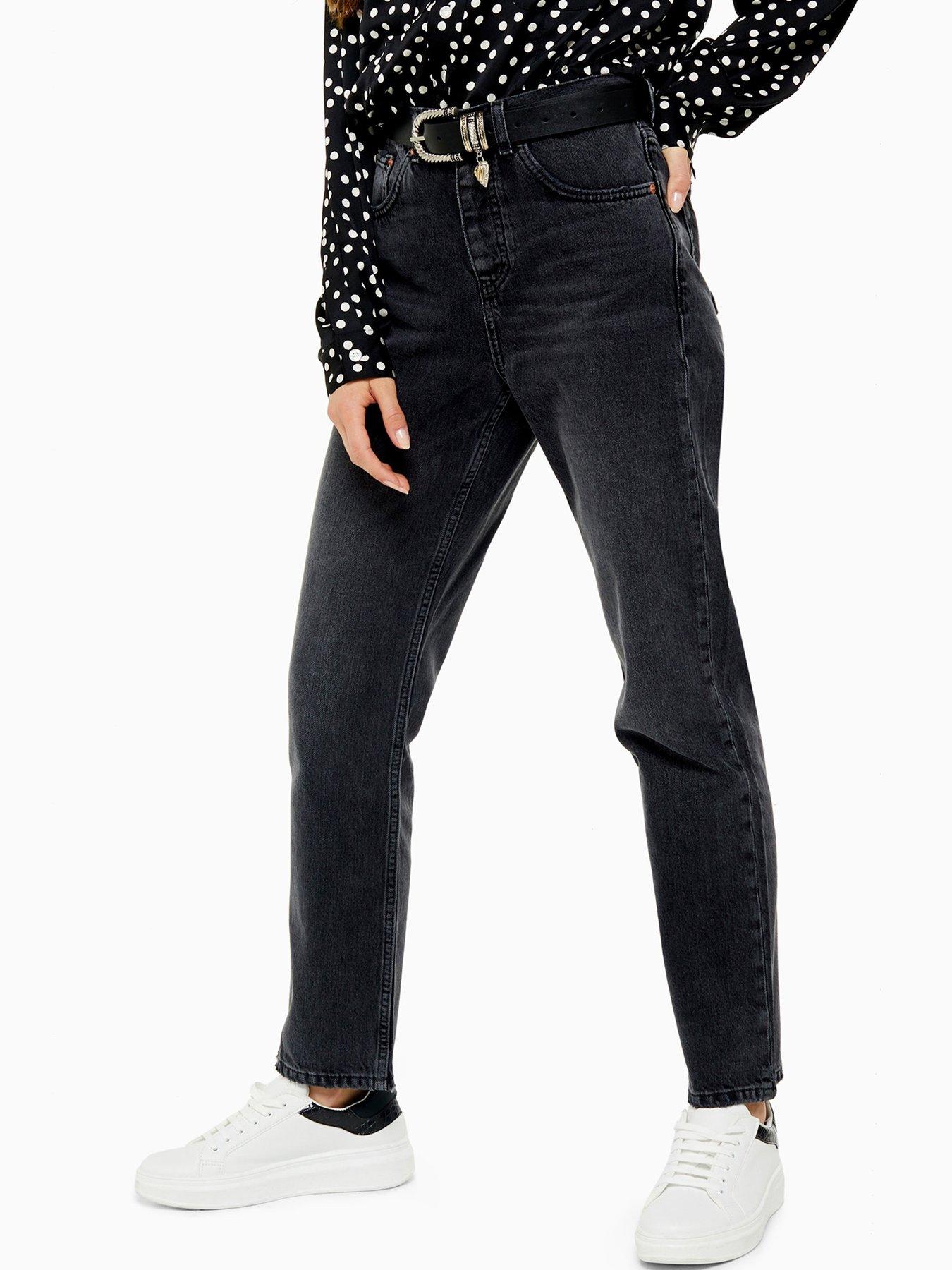 black and white colour block editor straight jeans
