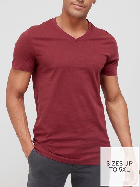very-man-essential-v-neck-t-shirt-burgundy
