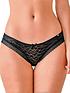  image of pretty-polly-leopard-lacenbspbriefs-black